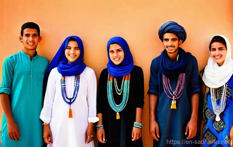사하라 아랍 민주 공화국 공용어 - **Prompt:** A bustling yet organized classroom scene within a Sahrawi refugee camp, depicting studen...